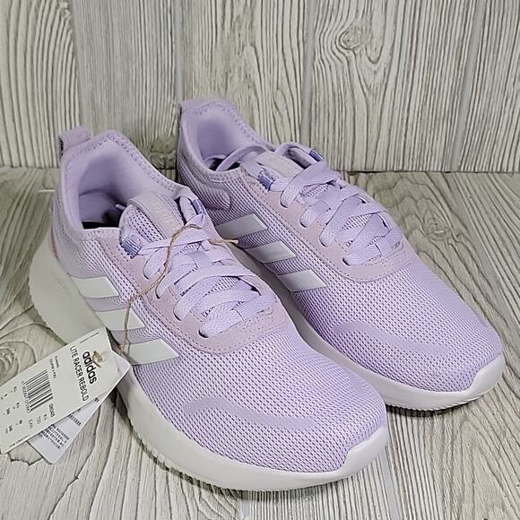Adidas Lite Racer Rebold Purple Running Shoe Sneakers Womens 8 NEW - Picture 10 of 13